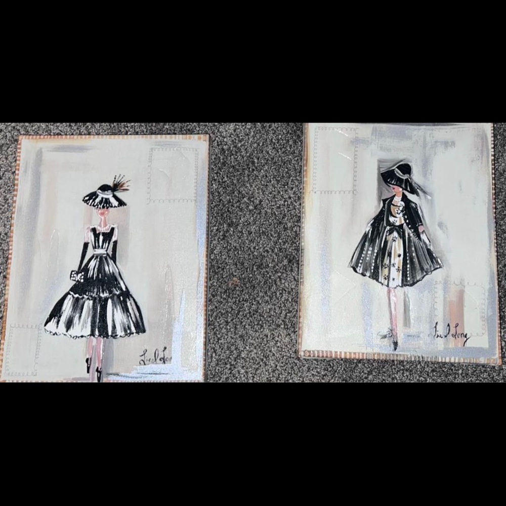 Wall decor run way